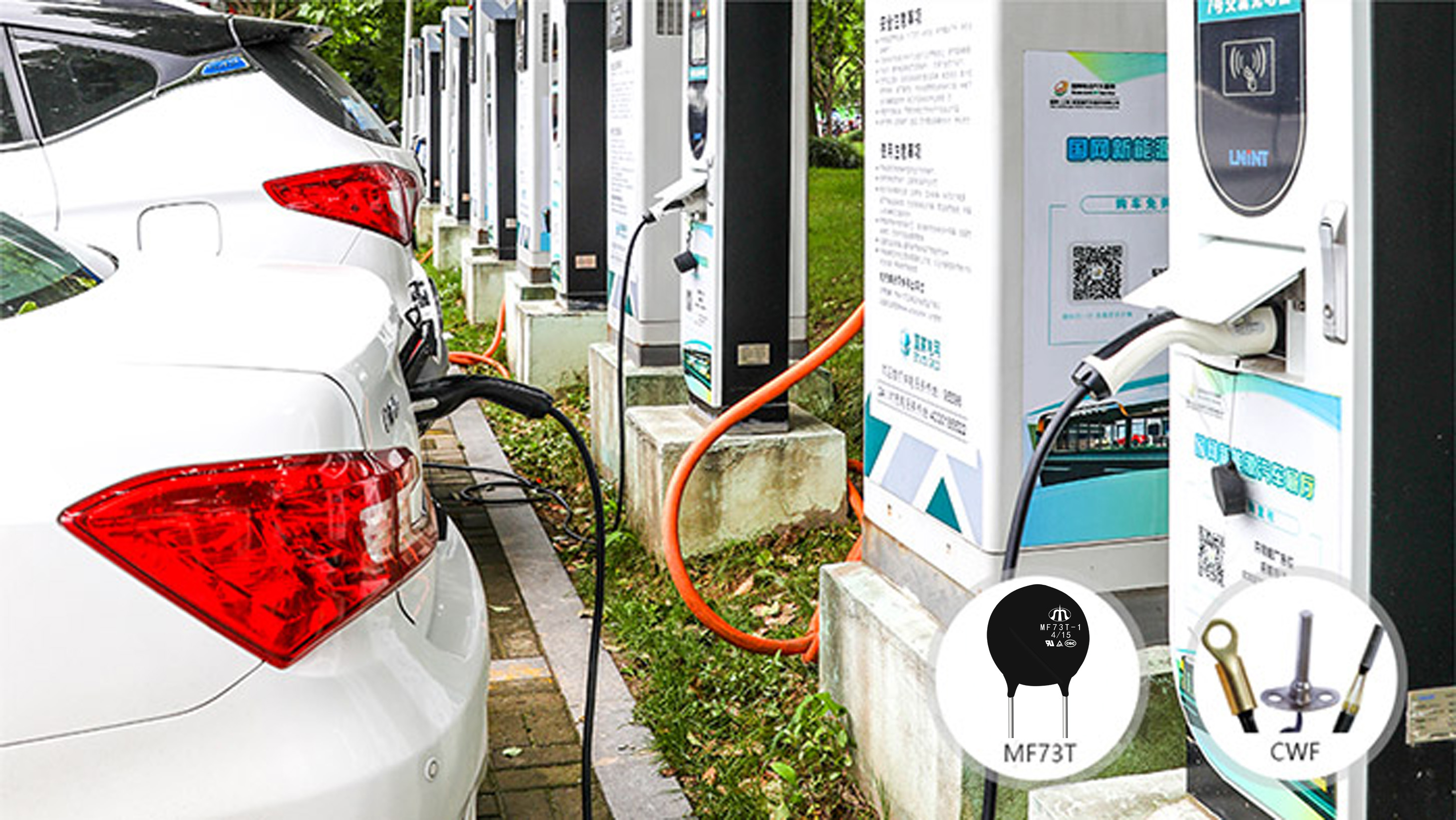 新能源汽車(chē)熱敏電阻器應用案例！