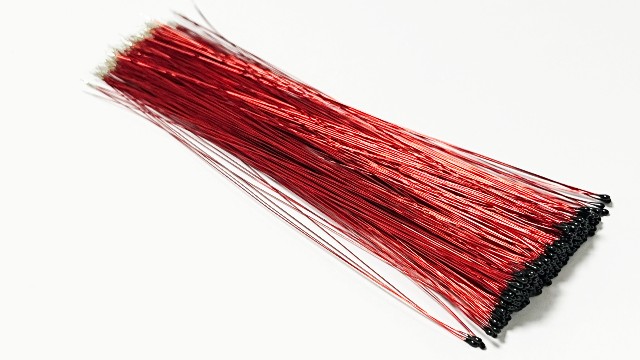 MF52B紅色漆包線(xiàn)測溫型NTC熱敏電阻